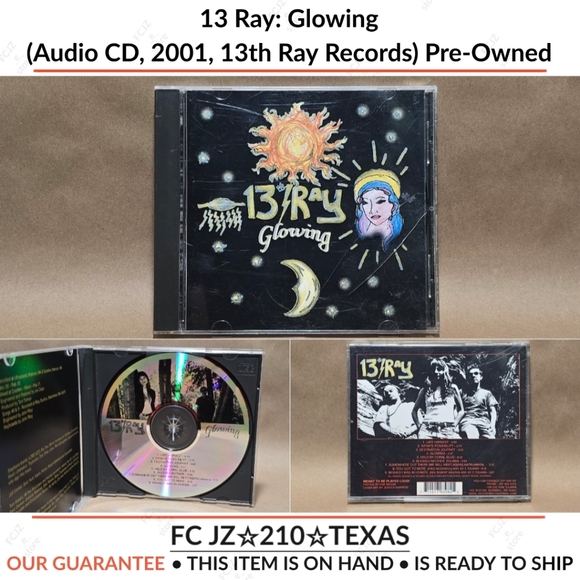 13 Ray: Glowing (Audio CD, 2001, 13th Ray Records) Pre-Owned - Picture 1 of 11